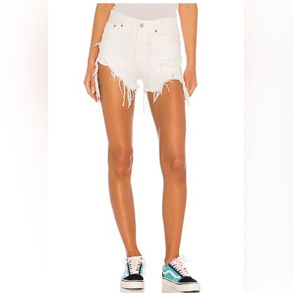 Denimist high rise shorts - Picture 1 of 3